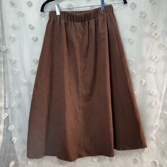 Dazy Women’s Brown A-Line Skirt Size Medium - Picture 5 of 8